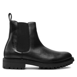 Calvin Klein Kotníková obuv s elastickým prvkem Calvin Klein Chelsea HM0HM01562 Černá