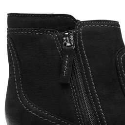 

Ботильйони Clarks Charlten Ave 261741744 Black Nubuck, Чорний