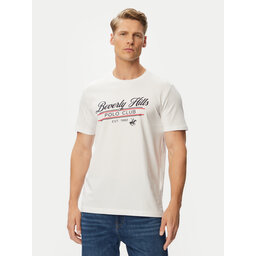 Beverly Hills Polo Club Beverly Hills Polo Club Футболка P-SS26M-TS1302 Білий Regular Fit