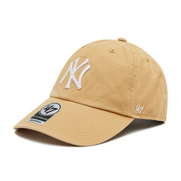 47 Brand Czapka z daszkiem 47 Brand New York Yankees Clean Up B-RGW17GWS-LT Brązowy
