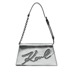 KARL LAGERFELD Torebka KARL LAGERFELD 245W3077 Srebrny