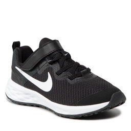 Nike Scarpe Nike Revolution 6 Nn (PSV) DD1095 003 Black/White/Dk Smoke Grey