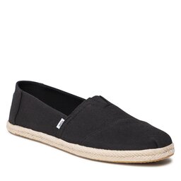 Toms Espadrile Toms Alpargata Rope 10019670 Negru