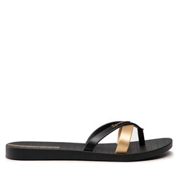 

В'єтнамки Ipanema Kirei Fem 81805 Black/Gold 24006, Чорний