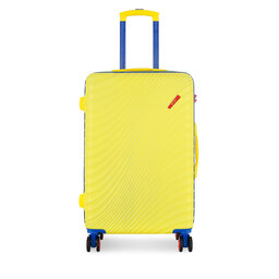 Semi Line Μεσαία Βαλίτσα Semi Line T5934-2 Κίτρινο