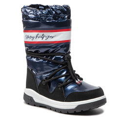 Tommy Hilfiger Schneeschuhe Tommy Hilfiger Snow Boot T3A6-32436-1485 M Blue 800