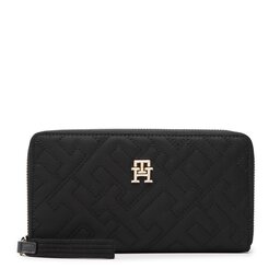 Tommy Hilfiger Cartera grande para mujer Tommy Hilfiger Th Flow Large Za AW0AW14640 BDS