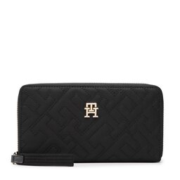 Tommy Hilfiger Portefeuille femme grand format Tommy Hilfiger Th Flow Large Za AW0AW14640 BDS