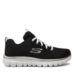 Skechers Sneakersy Skechers Get Connected 12615/BKW Czarny