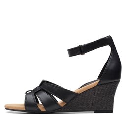 

Босоніжки Clarks Kyarra Joy 26171242 Black Leather, Чорний