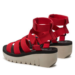 

Босоніжки Fly London Yufifly P145032005 Lipstick Red/Red/Black, Червоний