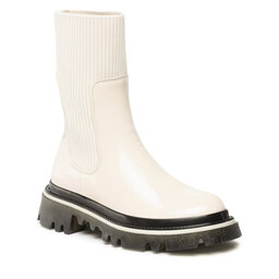 CAFèNOIR Kotníková obuv s elastickým prvkem CAFèNOIR C1XH9001 Off White W022