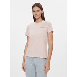 Tommy Hilfiger Tommy Hilfiger Póló 1985 WW0WW37877 Rózsaszín Regular Fit