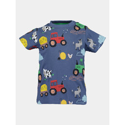 Blue Seven Blue Seven Marškinėliai 928146 X Mėlyna Regular Fit