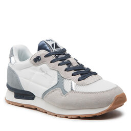Pepe Jeans Сникърси Pepe Jeans Britt Studio W PLS31385 White 800