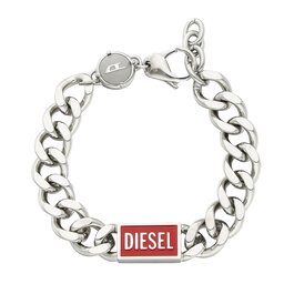 Diesel Βραχιόλι Diesel DX1371040 Silver