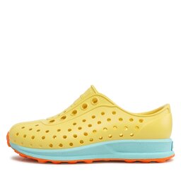 

Туфлі Native Robbie Sugarlite 13110600-7030 Raincoat Yellow/Piedmont Blue/Foxtail Speckle Rubber, Жовтий