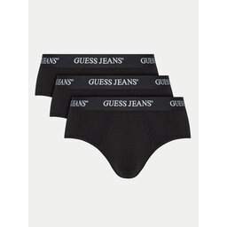 Guess Jeans Guess Jeans Σετ σλιπ 3 τμχ. M4BZ43 K6YW1 Μαύρο