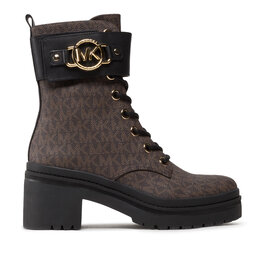 

Ботильйони MICHAEL Michael Kors Rory Lug Bootie 40F2ROME6B Blk/Brown, Коричневий