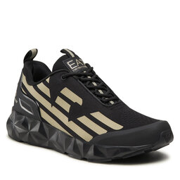 EA7 Emporio Armani Snīkeri EA7 Emporio Armani X8X033 XCC52 R374 Triple Black/Gold Re
