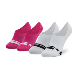 Converse 2 pares de calcetines tobilleros para mujer Converse E1134P 2001