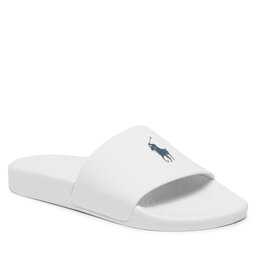 Polo Ralph Lauren Șlapi Polo Ralph Lauren Polo Slide 809892945007 Deckwash White/Navy Pp