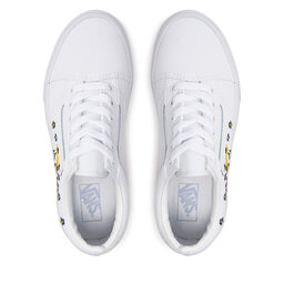 

Кросівки Vans Jn Old Skool VN0A4UHZAHP1 True White/Multi, Білий