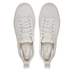 

Снікерcи Clarks Somerset Lace 26176186 Off White Nbk, Білий