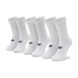 4F Набір 3 пар високих чоловічих шкарпеток 4F NOSH4-SOM303 10S