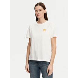 Marc O'Polo Denim Marc O'Polo Denim Marškinėliai 500 0005 916 Balta Relaxed Fit