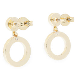 

Сережки Coach Halo Pve Drp Std C9325 Gold/Clear, Золотий