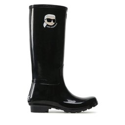 KARL LAGERFELD Гумени ботуши KARL LAGERFELD KL47090N Черен