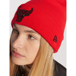 

Шапкa New Era Chicago Bulls Infill Bobble 60284999 Red, Червоний