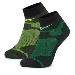Reebok Set di 2 paia di calzini corti unisex Reebok R0403-SS24 (2-pack) Nero