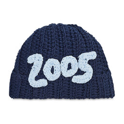 2005 Čiapka 2005 Crocheted Beanie Tmavomodrá