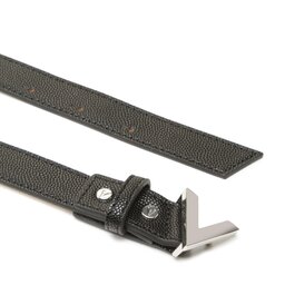 

Жіночий ремінь Valentino Divina VCS1R456GN Nero/Argento, Чорний