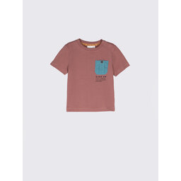 Coccodrillo Coccodrillo Camiseta WC2143203HUG Guinda/burdeos Regular Fit