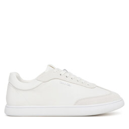 Calvin Klein Sneakers Calvin Klein Cupsole Lace Up - Lth Sue Mix HW0HW02435 Bianco