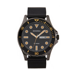 Sekonda Zegarek Sekonda 1872 Czarny