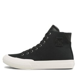 

Снікерcи Tommy Hilfiger Th Hi Vulc Premium Bananatex FM0FM04572 Black BDS, Чорний