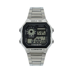 Casio Zegarek Casio AE-1200WHD-1AVEF Srebrny