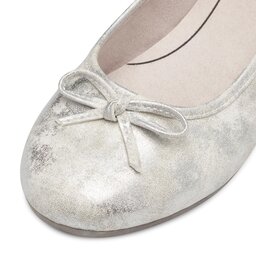 

Балетки Jana 8-22163-41 White/Silver 191, Срібний