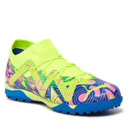 Puma Cipő Puma Future Match Tt Mid Jr 107550 01 Ultra Blue-Yellow Alert-Luminous Pink