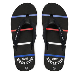Tommy Hilfiger Flip flop Tommy Hilfiger T3B8-33447-0058 S Negru