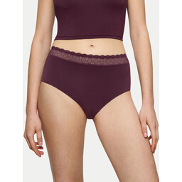 Triumph Triumph Klasične spodnje hlačke Feel Of Modal 10214399 Bordo rdeča