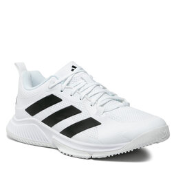adidas Παπούτσια adidas Court Team Bounce 2.0 Shoes HR1239 Λευκό