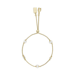 Coach Bransoletka Coach Clsic Prl Sldr Br C9238 GLD Gold