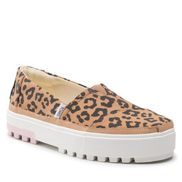Toms Félcipő Toms Alpargata Lug 10017833 Toffe Leopard