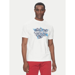 Hechter Paris Hechter Paris Marškinėliai 75018 151917 Balta Regular Fit
