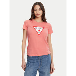 Guess Guess T-Shirt W1YI1B I3Z14 Korallenfarben Regular Fit